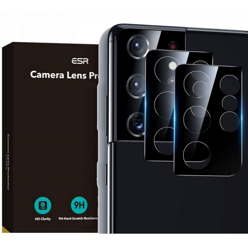 Hurtownia ESR - 4894240141953 - ESR293BLK - Szkło hartowane na aparat ESR Camera Lens Samsung Galaxy S21 Ultra [2 PACK] - B2B homescreen