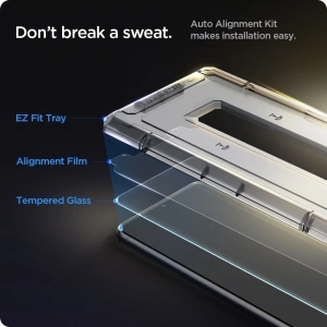 Szkło hartowane Spigen GLAS.tR ez Fit Samsung Galaxy S21+ Plus [2 PACK]