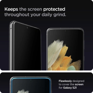 Hurtownia GSM - Szkło hartowane Spigen GLAS.tR ez Fit Samsung Galaxy S21+ Plus [2 PACK] - SPN1486 - {ean13} - Hurt