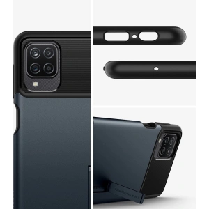 Spigen Slim Armor Samsung Galaxy A12 Metal Slate