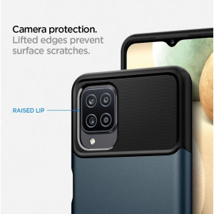 Hurtownia GSM - Etui Spigen Slim Armor Samsung Galaxy A12 Metal Slate - SPN1488MTL - {ean13} - Hurt