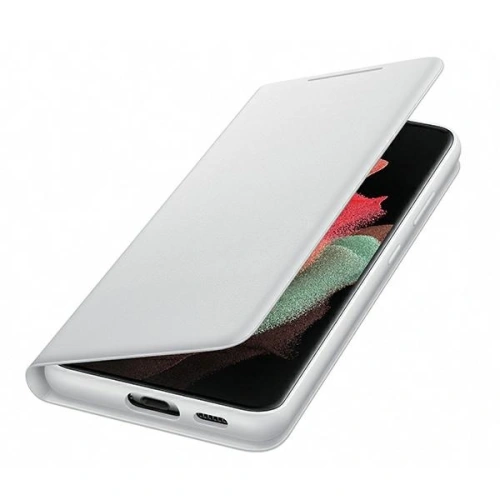 Etui Samsung Galaxy S21 Ultra EF-NG998PJ jasno szary/light gray LED View Cover