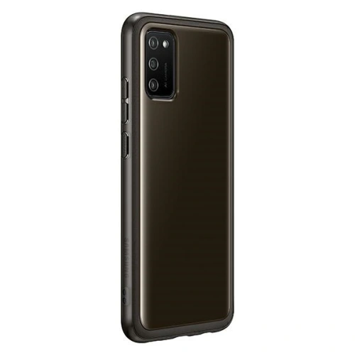 Etui Samsung Galaxy A02s EF-QA026TB Clear Cover Black