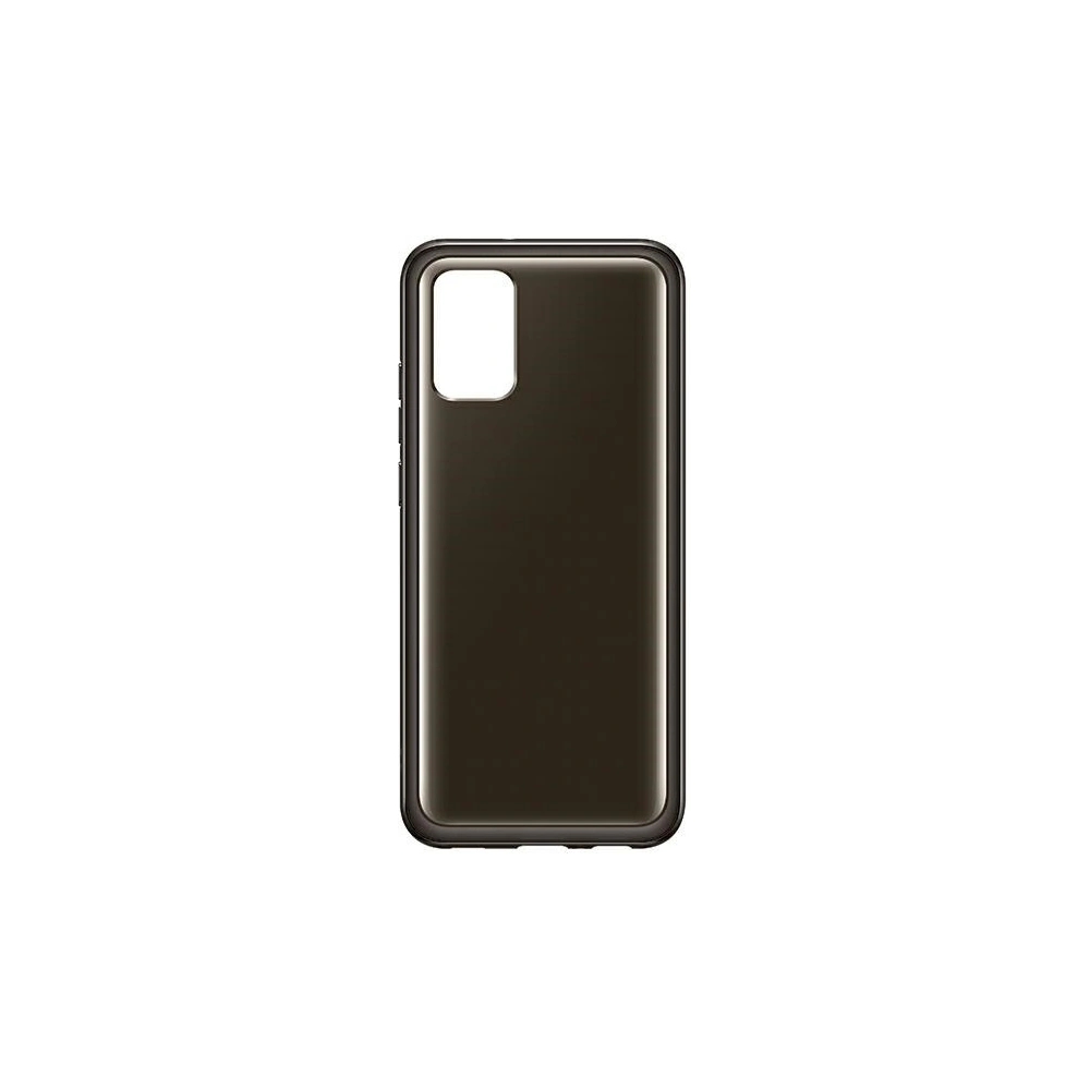 Wholesale Samsung Galaxy A02s EF-QA026TB Clear Cover Black - SMG371BLK - {ean13} - Hurt