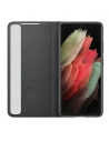 Wholesale Samsung Galaxy S21 Ultra EF-ZG998CB black Clear View Cover - SMG373BLK - {ean13} - Hurt