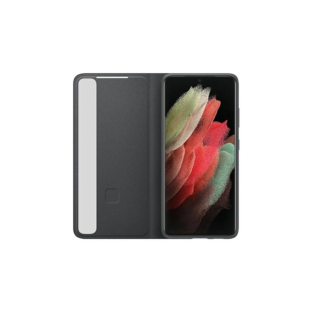 Hurtownia GSM - Etui Samsung Galaxy S21 Ultra EF-ZG998CB czarny/black Clear View Cover - SMG373BLK - {ean13} - Hurt