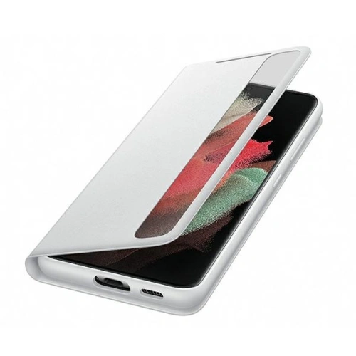 Etui Samsung Galaxy S21 Ultra EF-ZG998CJ jasno szary/light gray Clear View Cover