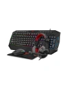 Hurtownia GSM - Zestaw gamingowy 4w1 Havit GAMENOTE KB501CM Słuchawki + klawiatura + myszka + podkładka - HVT063 - {ean13} - Hurt