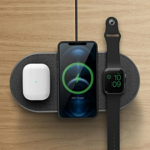 Etui UNIQ Heldro Apple iPhone 12 mini czarny/midnight black Antimicrobial