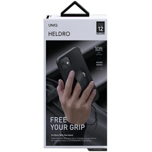 Hurtownia GSM - Apple UNIQ Heldro Case iPhone 12 mini schwarz/mitternachtsschwarz Antimikrobiell - UNIQ348BLK - {ean13} - Hurt