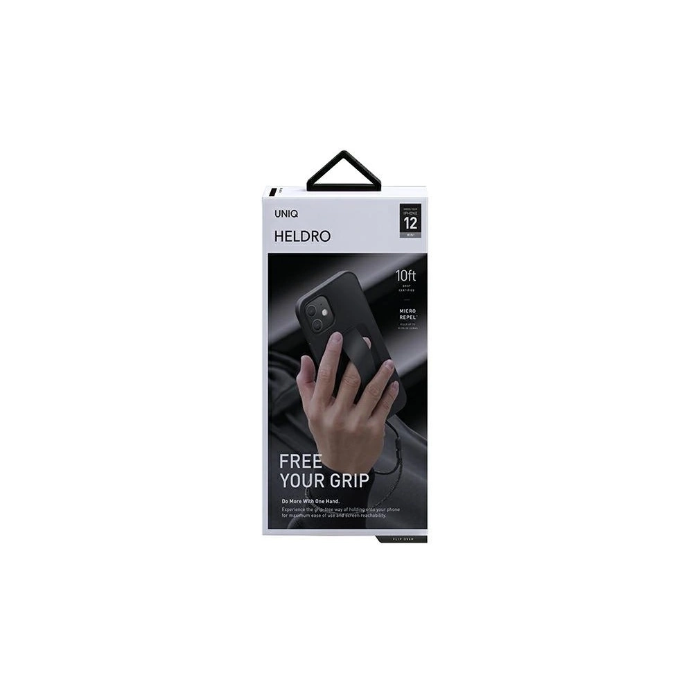 Wholesale UNIQ Heldro Apple iPhone 12 mini midnight black Antimicrobial - UNIQ348BLK - {ean13} - Hurt