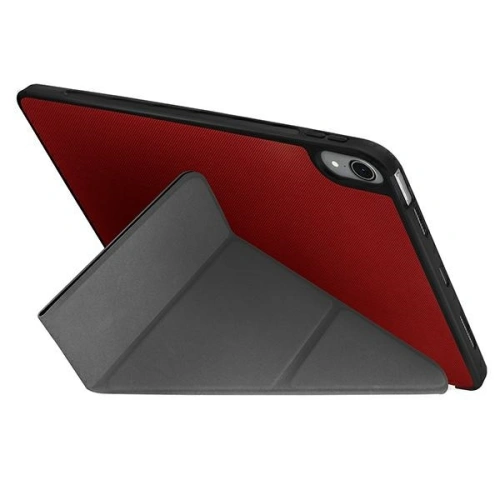 Etui UNIQ Transforma Rigor Apple iPad Air 10.9 2020/2022 (4. i 5. generacji) / iPad Air 11 2024 (6. generacji) czerwony/coral red Antimicrobial