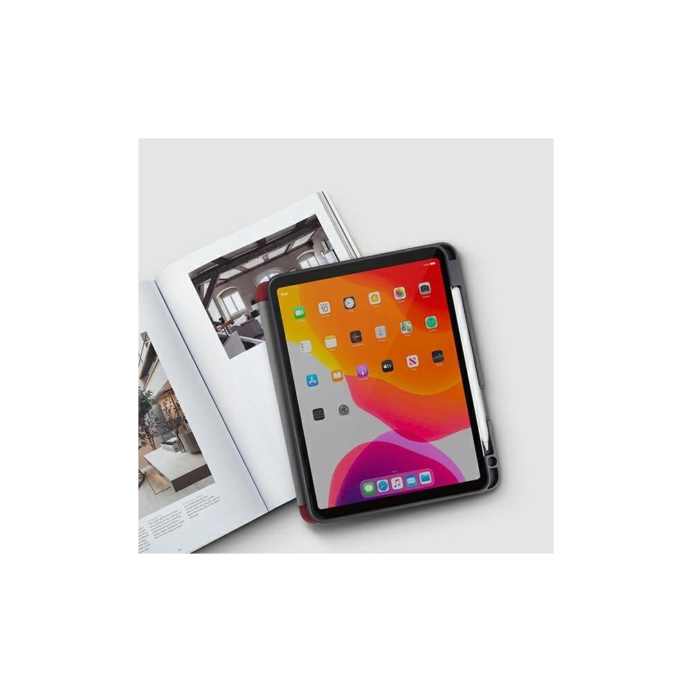 Wholesale UNIQ Transforma Rigor Apple iPad Air 10.9 2020/2022 (4 i 5 gen) / iPad Air 11 2024 (6 gen) coral red Antimicrobial - UNIQ351RED - {ean13} - Hurt