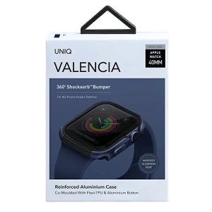 Hurtownia GSM - Case UNIQ Valencia Apple Watch Series 4/5/6/7/SE/8/9 40/41MM blau/atlantic blue - UNIQ353BLU - {ean13} - Hurt