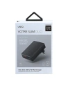 Hurtownia GSM - UNIQ Ładowarka sieciowa Votre Slim Duo 20W USB-C + USB-A czarny/charcoal black - UNIQ359BLK - {ean13} - Hurt