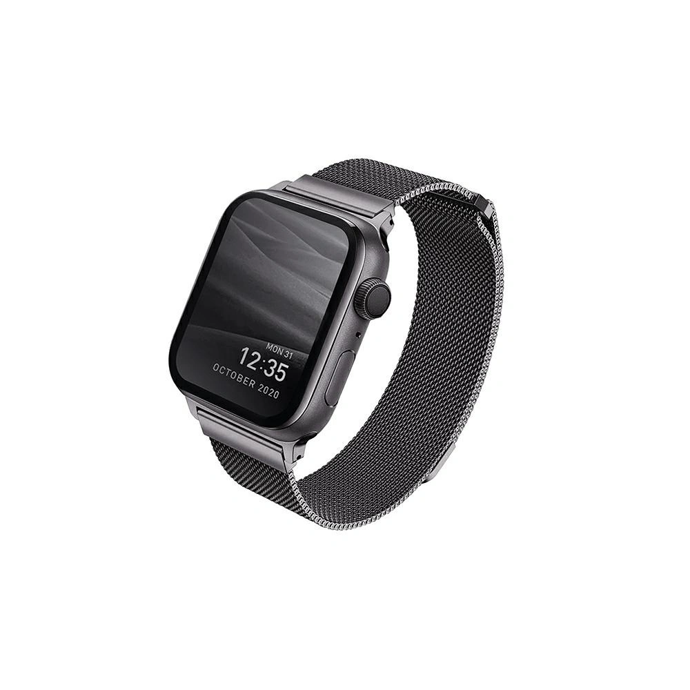 Wholesale UNIQ Dante strap Apple Watch Series 4/5/6/7/SE 40/41mm Stainless Steel graphite - UNIQ360GPH - {ean13} - Hurt