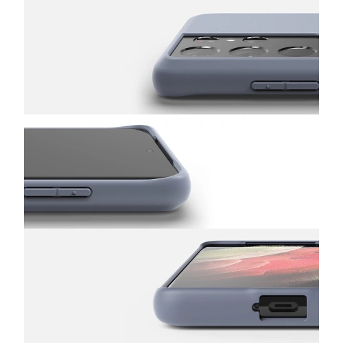 Etui z TPU Samsung Galaxy S21 Ultra - Ringke Air S - Home Screen