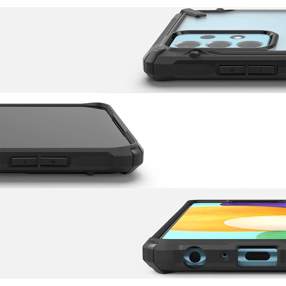 Hurtownia GSM - Etui Ringke Fusion-X Samsung Galaxy A52/A52s Black - RGK1350BLK - {ean13} - Hurt