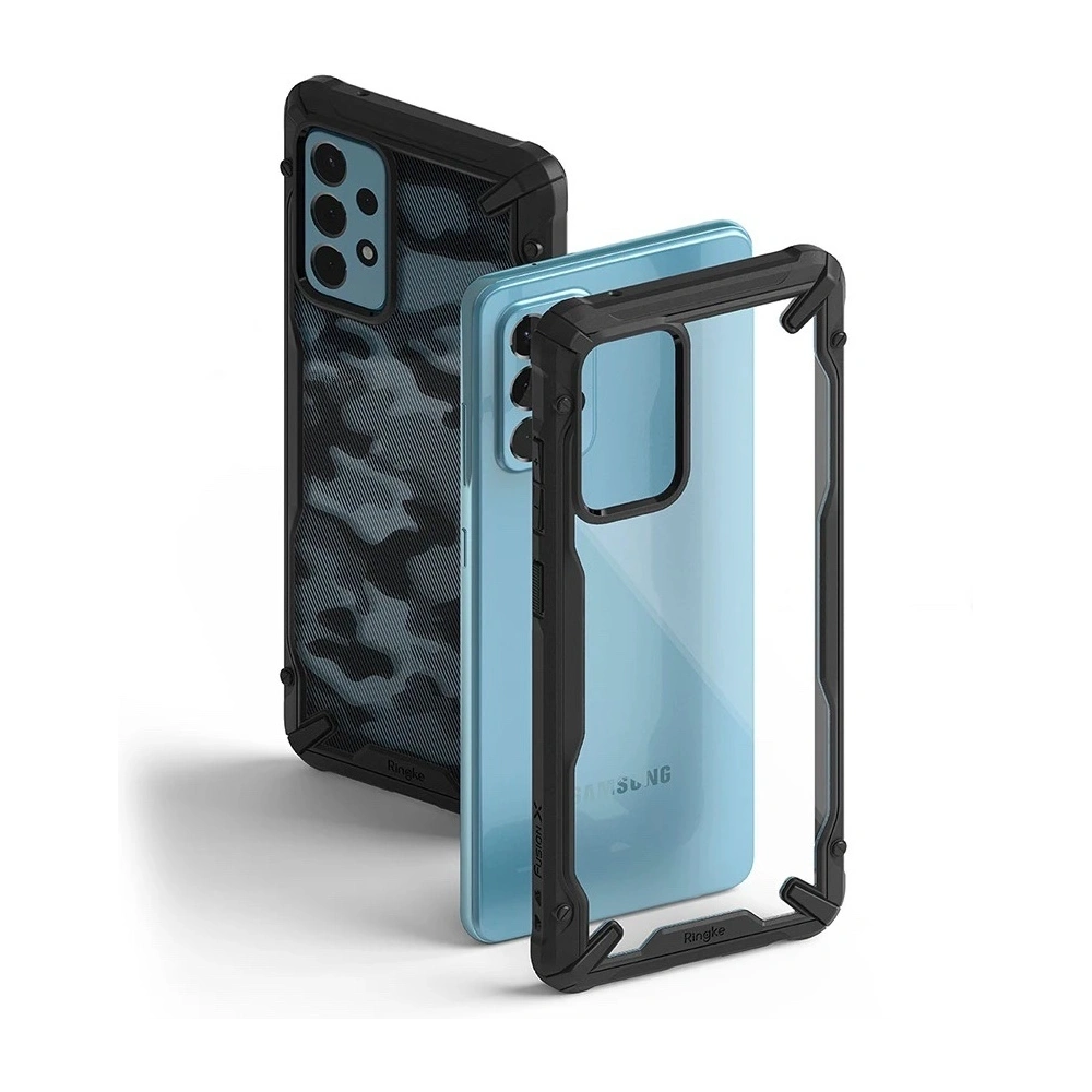 Hurtownia GSM - Etui Ringke Fusion-X Samsung Galaxy A52/A52s Black - RGK1350BLK - {ean13} - Hurt