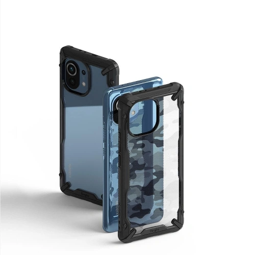 Etui Ringke Fusion-X Design Xiaomi Mi 11 Camo (Moro) Black