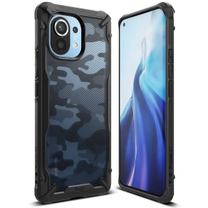 Etui Ringke Fusion-X Design Xiaomi Mi 11 Camo (Moro) Black