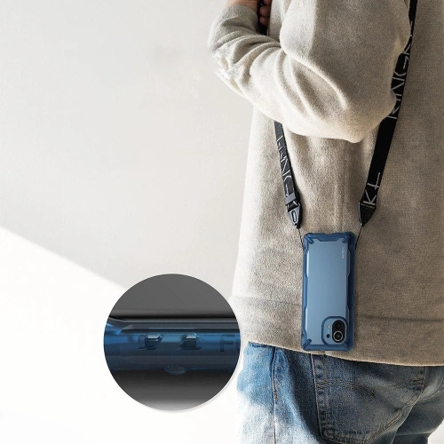 Etui Ringke Fusion-X Xiaomi Mi 11 Space Blue