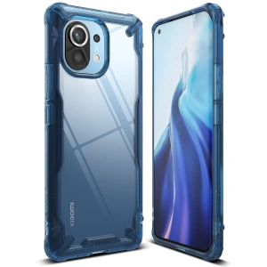 Hurtownia GSM - Etui Ringke Fusion-X Xiaomi Mi 11 Space Blue - RGK1357BLU - {ean13} - Hurt