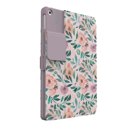 Etui Speck Balance Folio Print Apple iPad 10.2 8 (2020) / 7 (2019) z powłoką MICROBAN (Watercolor Roses / Washed Lilac)