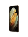 Wholesale Guess GUHCS21LG4GFBR Samsung Galaxy S21 Ultra brown hard case 4G Metal Gold Logo - GUE944BR - {ean13} - Hurt