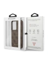 Wholesale Guess GUHCS21LG4GFBR Samsung Galaxy S21 Ultra brown hard case 4G Metal Gold Logo - GUE944BR - {ean13} - Hurt