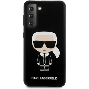 Hurtownia GSM - Etui Karl Lagerfeld KLHCS21MSLFKBK Samsung Galaxy S21+ Plus hardcase czarny/black Silicone Iconic - KLD464BLK - {ean13} - Hurt