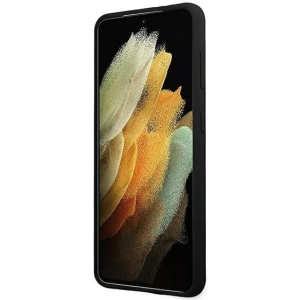 Wholesale Karl Lagerfeld KLHCS21MSLFKBK Samsung Galaxy S21+ Plus hardcase black Silicone Iconic - KLD464BLK - {ean13} - Hurt