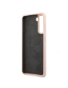 Hurtownia GSM - Etui Karl Lagerfeld KLHCS21MSLFKPI Samsung Galaxy S21+ Plus hardcase jasnoróżowy/pink Silicone Iconic - KLD465PNK - {ean13} - Hurt