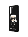 Hurtownia GSM - Etui Karl Lagerfeld KLHCS21SSLFKBK Samsung Galaxy S21 hardcase czarny/black Silicone Iconic - KLD466BLK - {ean13} - Hurt