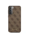 Hurtownia GSM - Etui Guess GUHCS21MG4GFBR Samsung Galaxy S21+ Plus brązowy/brown hard case 4G Metal Gold Logo - GUE949BR - {ean13} - Hurt