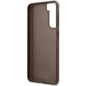 Hurtownia GSM - Etui Guess GUHCS21MG4GFBR Samsung Galaxy S21+ Plus brązowy/brown hard case 4G Metal Gold Logo - GUE949BR - {ean13} - Hurt