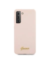 Hurtownia GSM - Etui Guess GUHCS21MLSLMGLP Samsung Galaxy S21+ Plus różowy/pink hardcase Silicone Script Metal Logo - GUE950PNK - {ean13} - Hurt