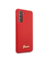 Hurtownia GSM - Etui Guess GUHCS21MLSLMGRE Samsung Galaxy S21+ Plus czerwony/red hardcase Silicone Script Metal Logo - GUE951RED - {ean13} - Hurt
