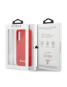 Hurtownia GSM - Etui Guess GUHCS21MLSLMGRE Samsung Galaxy S21+ Plus czerwony/red hardcase Silicone Script Metal Logo - GUE951RED - {ean13} - Hurt