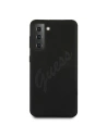 Wholesale Guess GUHCS21MLSVSBK Samsung Galaxy S21+ Plus black hardcase Script Vintage - GUE952BLK - {ean13} - Hurt