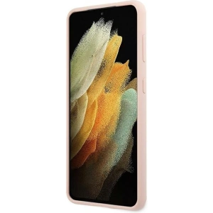 Hurtownia GSM - Etui Guess GUHCS21MLSVSPI Samsung Galaxy S21+ Plus różowy/pink hardcase Script Vintage - GUE953PNK - {ean13} - Hurt