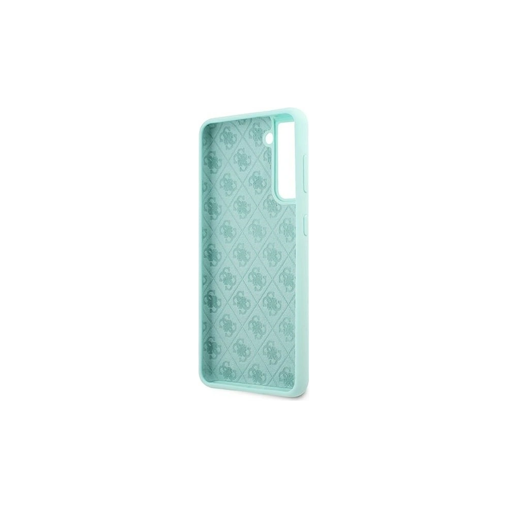Hurtownia GSM - Etui Guess GUHCS21SLSLMGLB Samsung Galaxy S21 niebieski/blue hardcase Silicone Script Metal Logo - GUE955BLU - {ean13} - Hurt