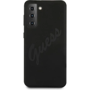 Hurtownia GSM - Etui Guess GUHCS21SLSVSBK Samsung Galaxy S21 czarny/black hardcase Script Vintage - GUE957BLK - {ean13} - Hurt