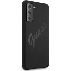 Hurtownia GSM - Etui Guess GUHCS21SLSVSBK Samsung Galaxy S21 czarny/black hardcase Script Vintage - GUE957BLK - {ean13} - Hurt