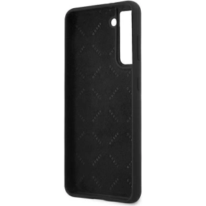 Hurtownia GSM - Etui Guess GUHCS21SLSVSBK Samsung Galaxy S21 czarny/black hardcase Script Vintage - GUE957BLK - {ean13} - Hurt