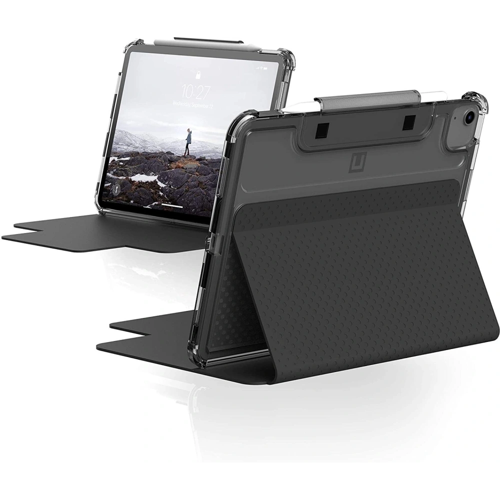 Hurtownia GSM - Etui UAG Urban Armor Gear Lucent Apple iPad Air 10.9 2020/2022 (4. i 5. generacji) / iPad Air 11 2024 (6. generacji) z uchwytem na Apple Pencil (Black/Ice) - UAG538ICE - {ean13} - Hurt