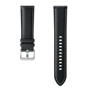 Hurtownia GSM - Pasek Samsung Galaxy Watch 22mm ET-SLR84LBEGEU Stitch Leather czarny/black - SMG383BLK - {ean13} - Hurt