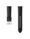 Pasek Samsung Galaxy Watch 22mm ET-SLR84LBEGEU Stitch Leather czarny/black
