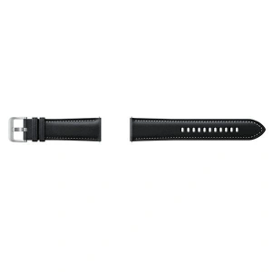 Hurtownia GSM - Pasek Samsung Galaxy Watch 22mm ET-SLR84LBEGEU Stitch Leather czarny/black - SMG383BLK - {ean13} - Hurt