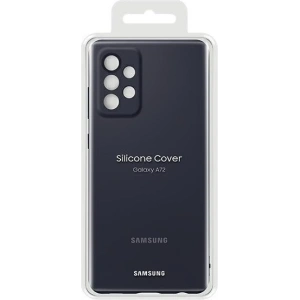 Hurtownia GSM - Etui Samsung Galaxy A72 5G EF-PA725TB czarny/black Silicone Cover - SMG386BLK - {ean13} - Hurt